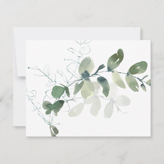 Merci funéraire d'Eucalyptus (Dos)