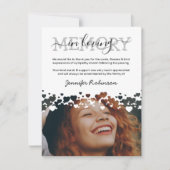 Merci funéraire en Sympathie (Devant)