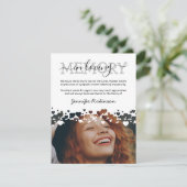 Merci funéraire en Sympathie (Debout devant)