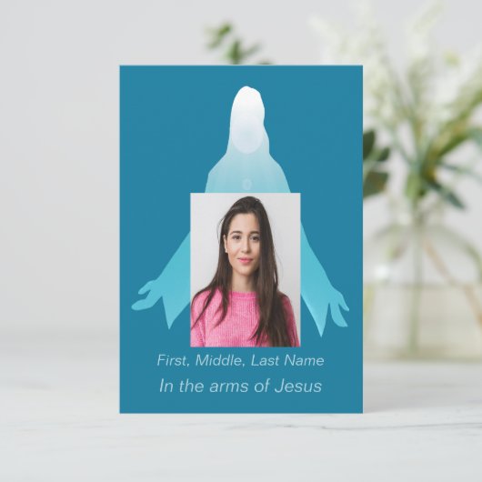 Merci funéraire Jésus (Debout devant)