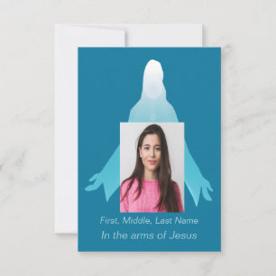 Merci funéraire Jésus