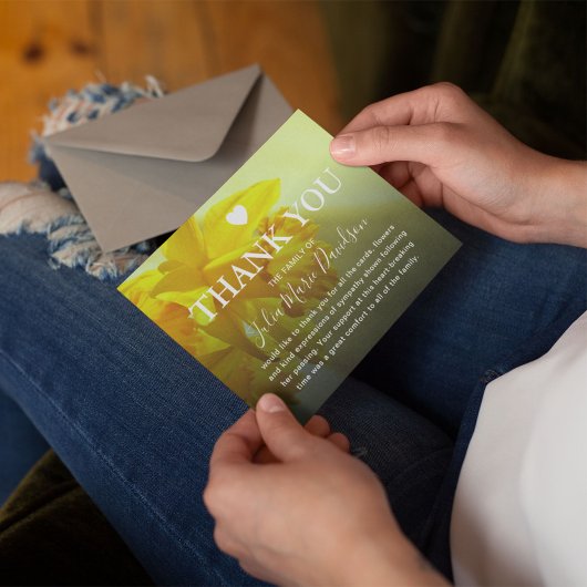 Merci funéraire | Mémorial de la jonquille