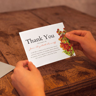 Merci funéraire   Mémorial Red Poppy