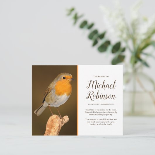 Merci funéraire | Quand Robin apparaît (Debout devant)