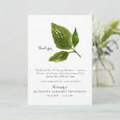 Merci funéraire simple de deuil (Debout devant)