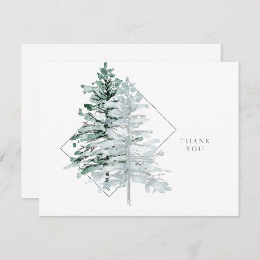 Merci funéraire simple des bois (Devant / Derrière)