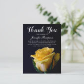 Merci funéraire | Yellow Rose Bereavement (Debout devant)