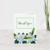 Merci Gardenia Fleurs Note Card (Devant)