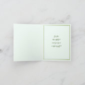 Merci Gardenia Fleurs Note Card (Intérieur)