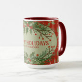 Merci Gift Holiday Mug (Devant droit)