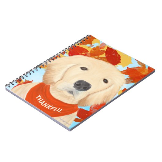 Merci Golden Dog Fall Journal (Côté gauche)