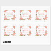 Merci gracieux Merci Merci Sticker Thanksgiving (Feuille)