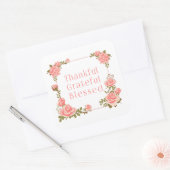 Merci gracieux Merci Merci Sticker Thanksgiving (Enveloppe)