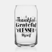 Merci, Gratuit, Béni Étincelant Thanksgiving (Verso)