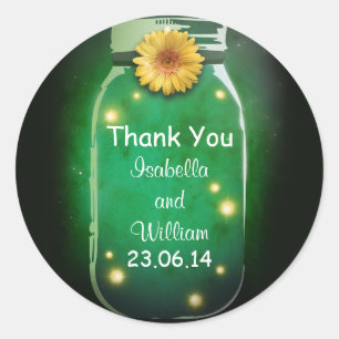 merci gree rustique whimsical mason jar stickers