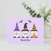 Merci Halloween Gnomes Purple Orange (Debout devant)