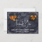 Merci Halloween Mariage Orange Rose (Devant)
