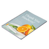 Merci Hashem carnet de gratitude spirale (Côté gauche)