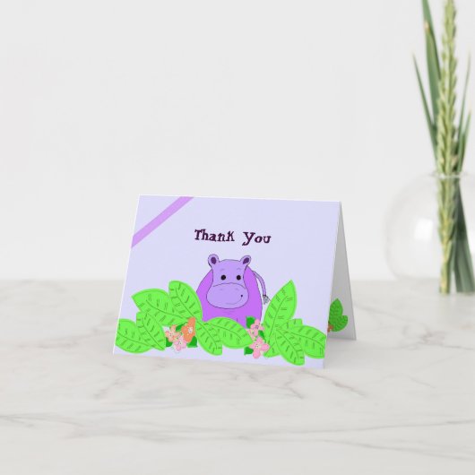 Merci Hippopotame Violet (Devant)