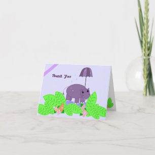 Merci Hippopotame Violet