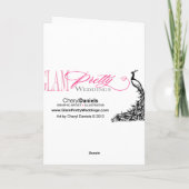 Merci hivernal neige - bleu glace (Dos)