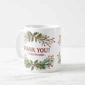 Merci Holiday Mug (Devant gauche)