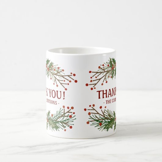 Merci Holiday Mug (Centre)