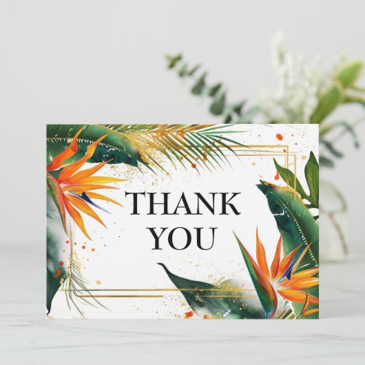 Merci horizontal Oiseaux de Paradise Bliss (Debout devant)