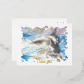 Merci Horse au milieu de la carte maritime (Recto/Verso)