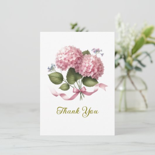 Merci Hydrangea Rose Mariage (Debout devant)