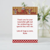 Merci idiot 3,5" de SINGE de CHAUSSETTE x5" (style (Debout devant)