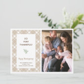 Merci infiniment | Faire-part de naissance Thanksg (Debout devant)