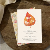 Merci. | Invitation au dîner de Thanksgiving