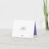 Merci Iris violet (Dos)