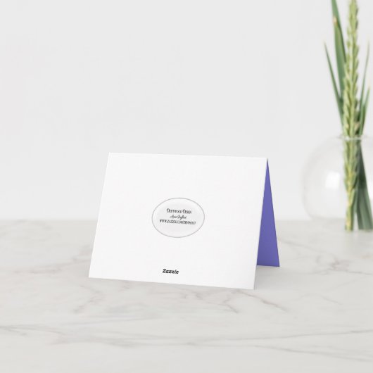 Merci Iris violet (Dos)