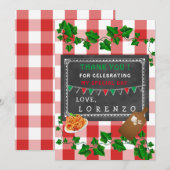 Merci italien (Devant / Derrière)