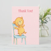 Merci jaune d'ours (Debout devant)