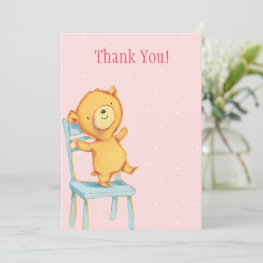 Merci jaune d'ours (Debout devant)