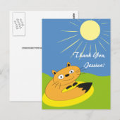 Merci, Jessica ! Carte postale (Devant / Derrière)
