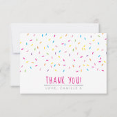 MERCI jolies paillettes colorées de cuisson modern (Devant)