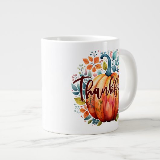 Merci Jumbo Mug (Devant droit)