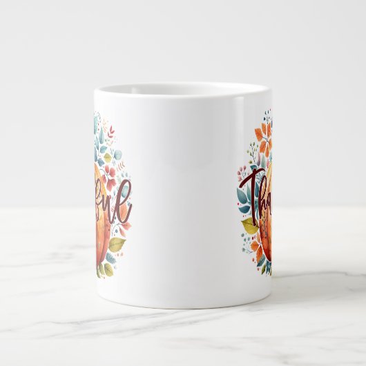 Merci Jumbo Mug (Devant)