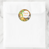 Merci Jungle Safari Bébé Animaux Sticker (Sac)