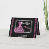 MERCI junior de demoiselle d'honneur de NIÈCE - (Dos)