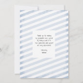 Merci Lettré à la main | Une photo (Dos)