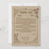 Merci lettre à un ami d'enfance (Devant)