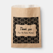 Merci lié motif personnalisé sacs d'affaires (Devant)