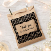 Merci lié motif personnalisé sacs d'affaires (Coupé)