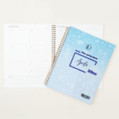 Merci & Logo & Texte personnaliser Planner (Devant avec enveloppe)