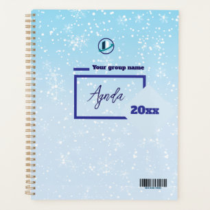 Merci & Logo & Texte personnaliser Planner
